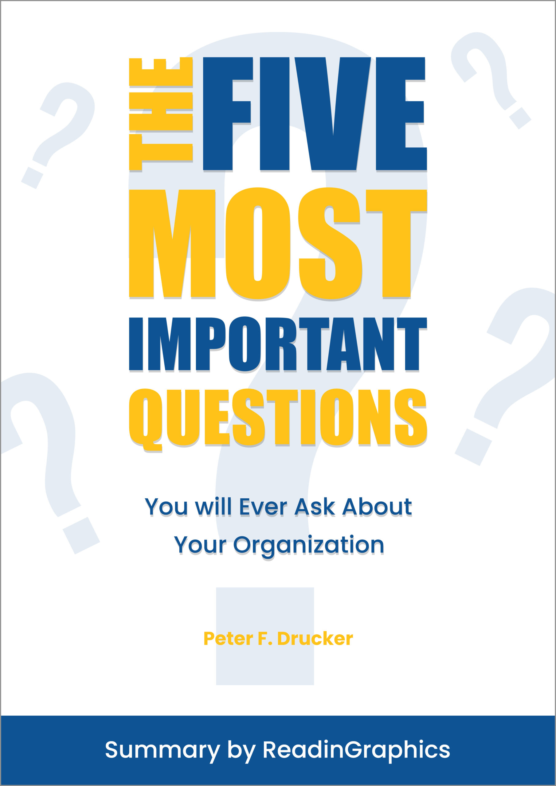 The Five Most Important Questions