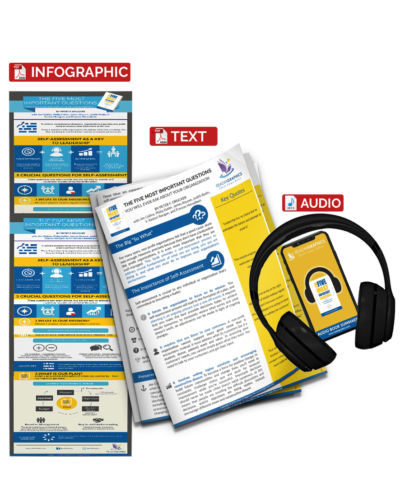 The Five Most Important Questions - summary bundle with audio tp