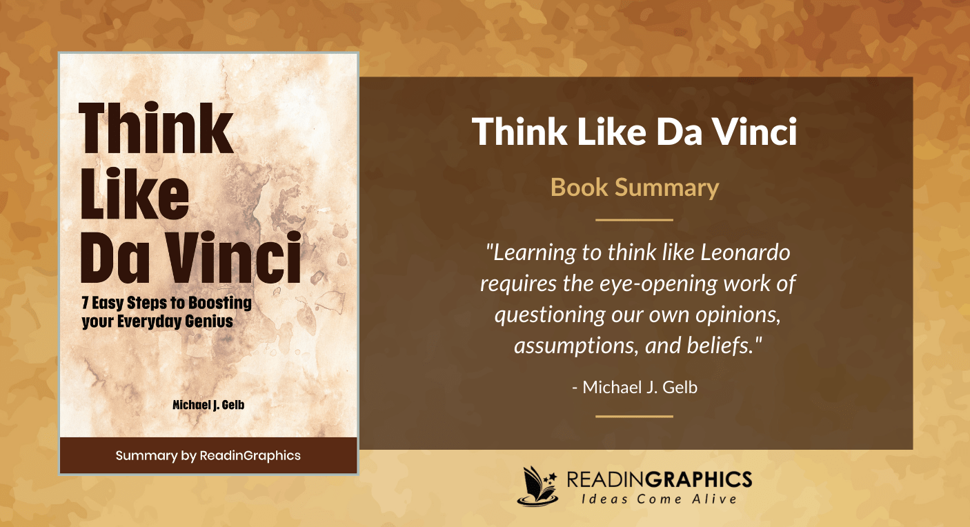 Think Like Da Vinci - Book summary
