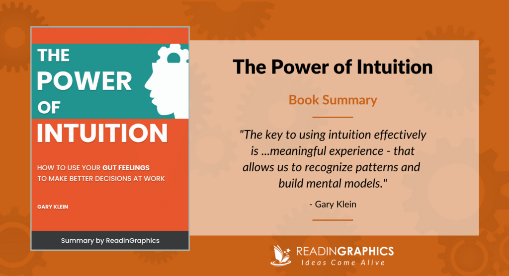 The Power of Intuition - Book summary