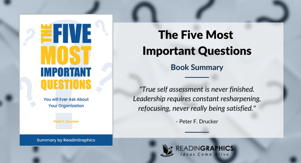 The Five most Important Questions - Book summary
