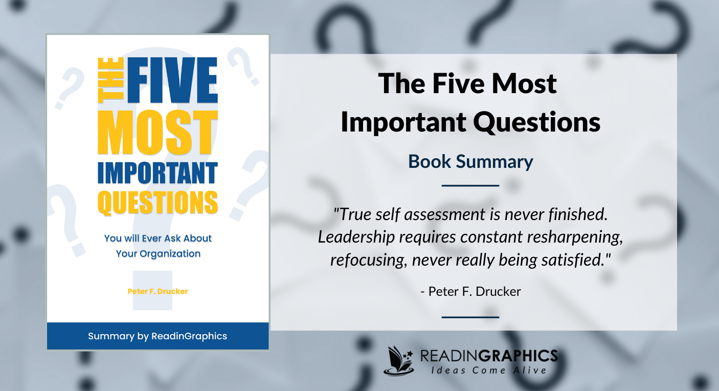 The Five most Important Questions - Book summary