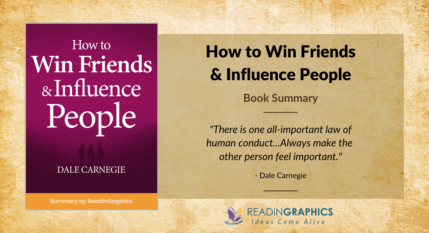 How to Win Friends & Influence People - Book summary