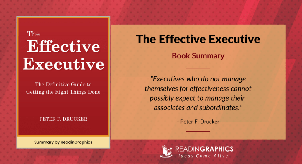 The Effective Executive - Book summary