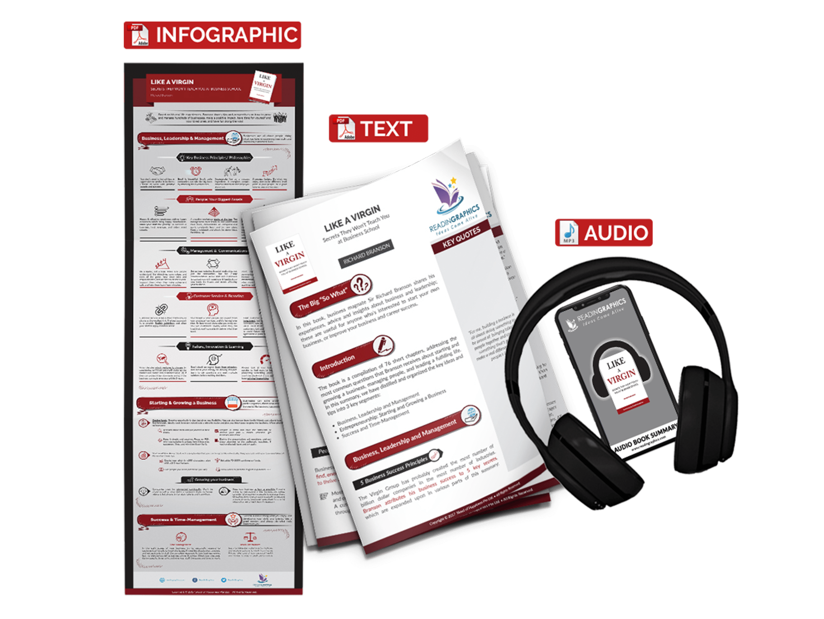 Like a Virgin summary - book summary bundle