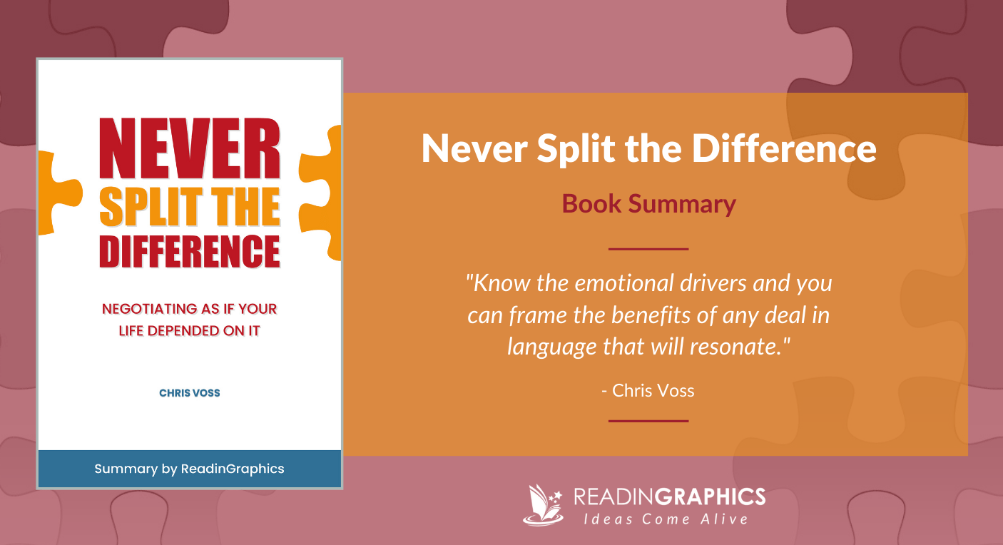 Never Split the Difference - Book summary