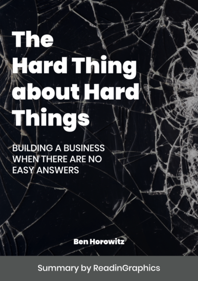 The Hard Thing about Hard Things