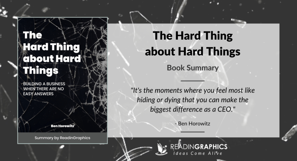 The Hard Thing about Hard Things - Book summary