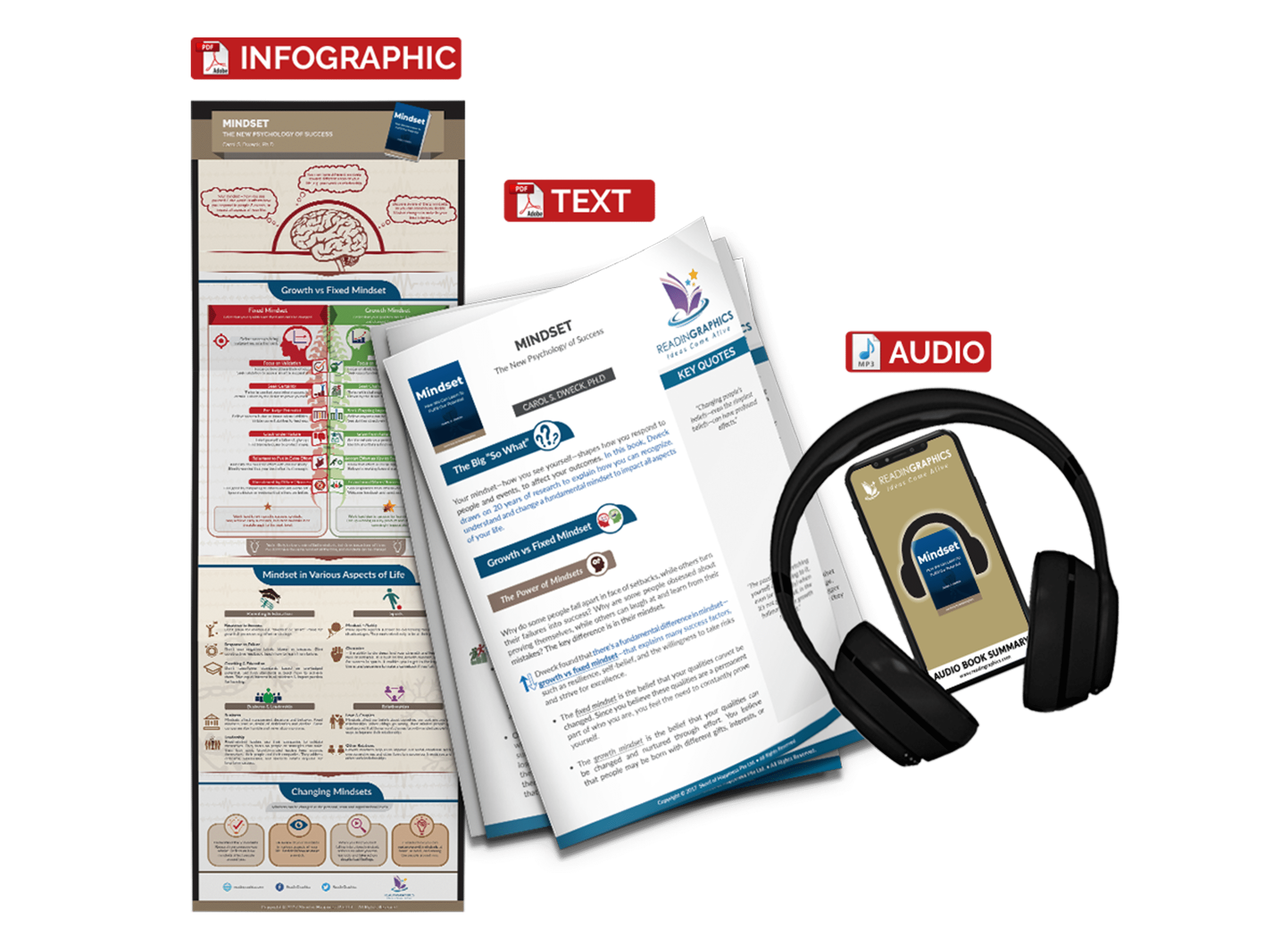 Mindset summary - book summary bundle