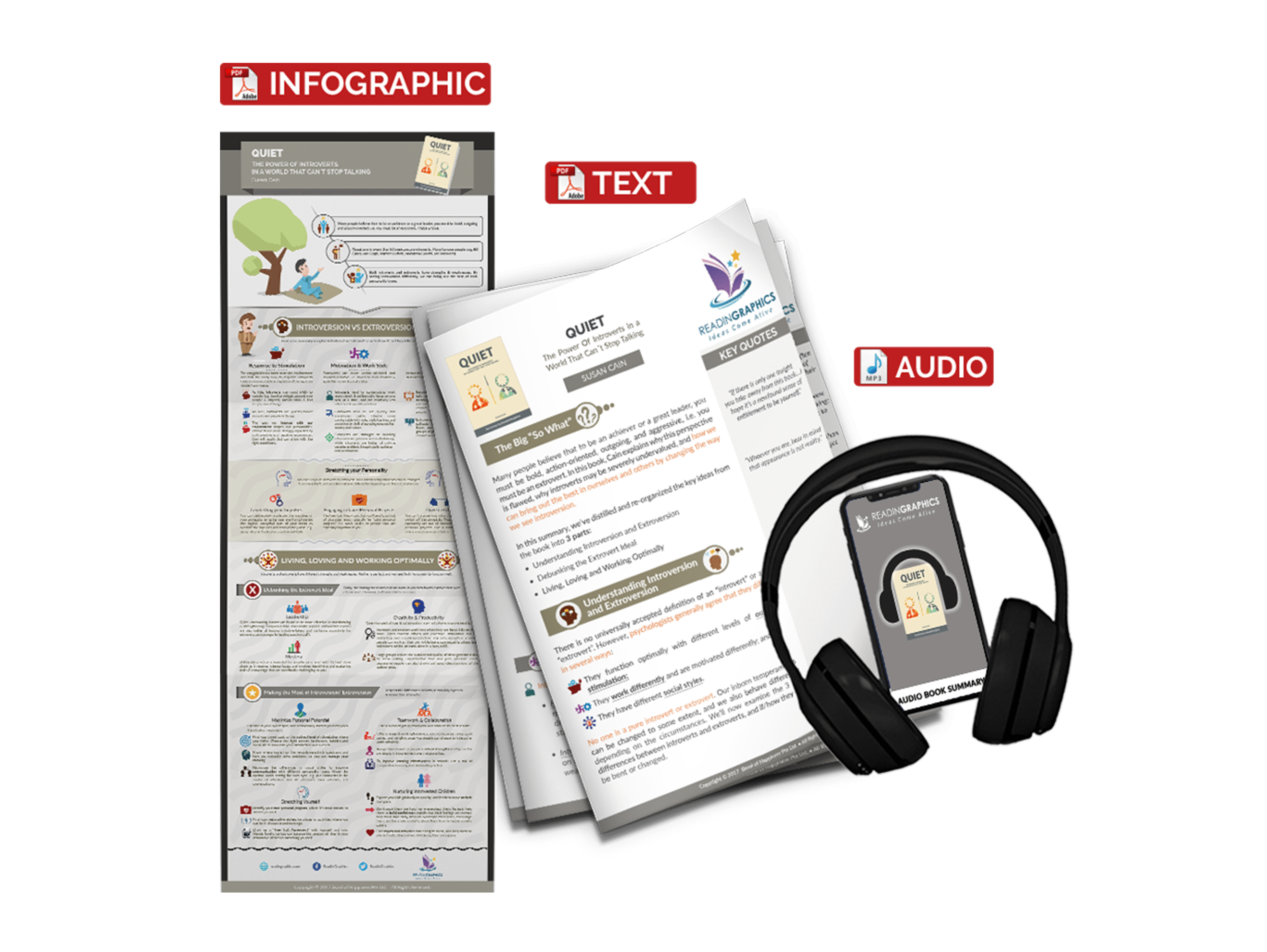 Quiet summary - book summary bundle