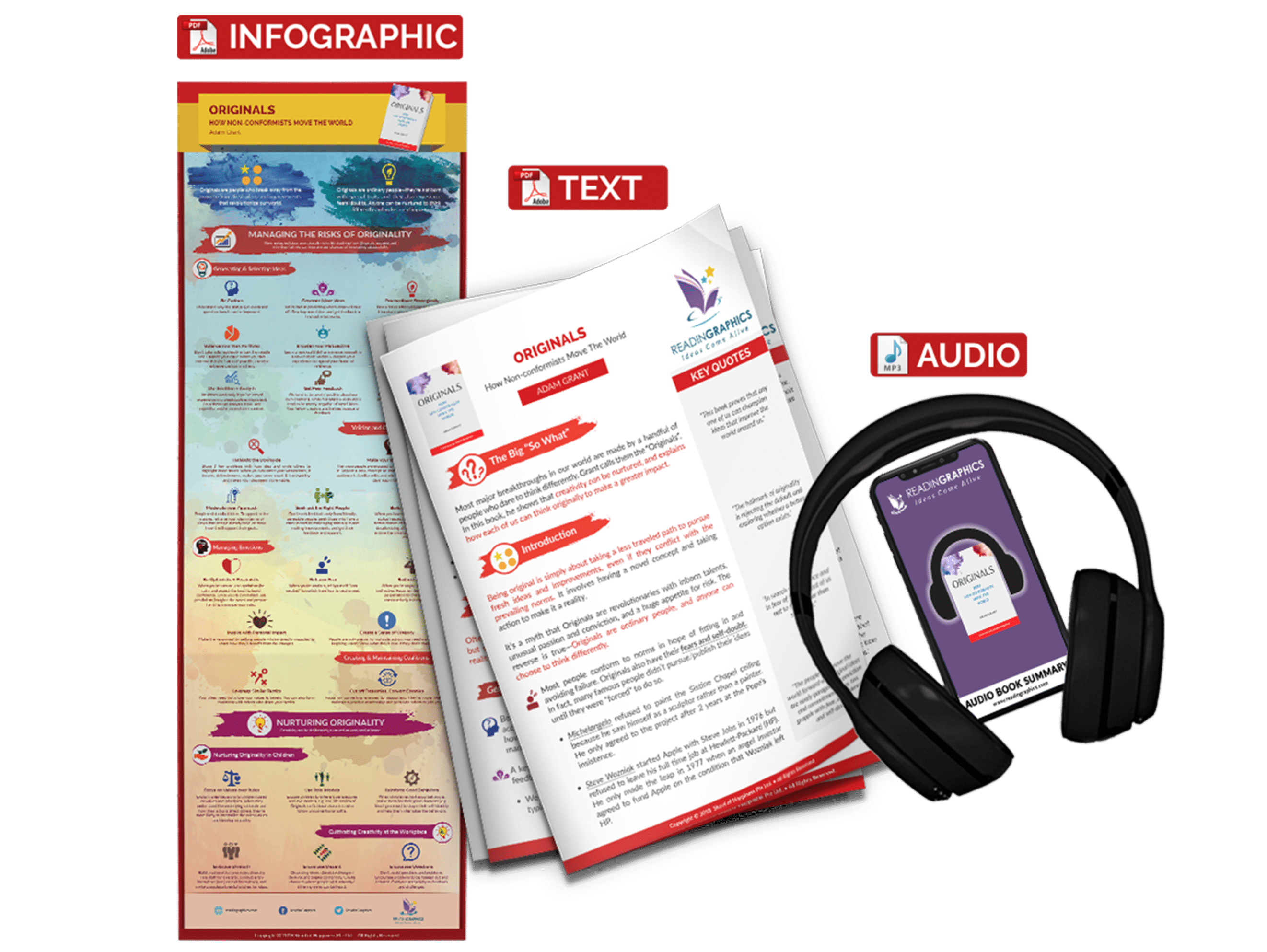 Originals summary - book summary bundle