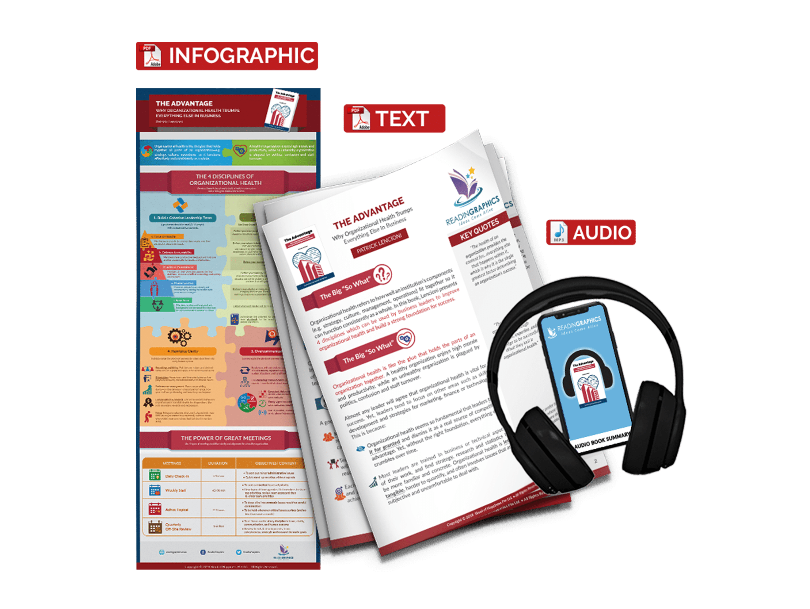 The Advantage summary - book summary bundle