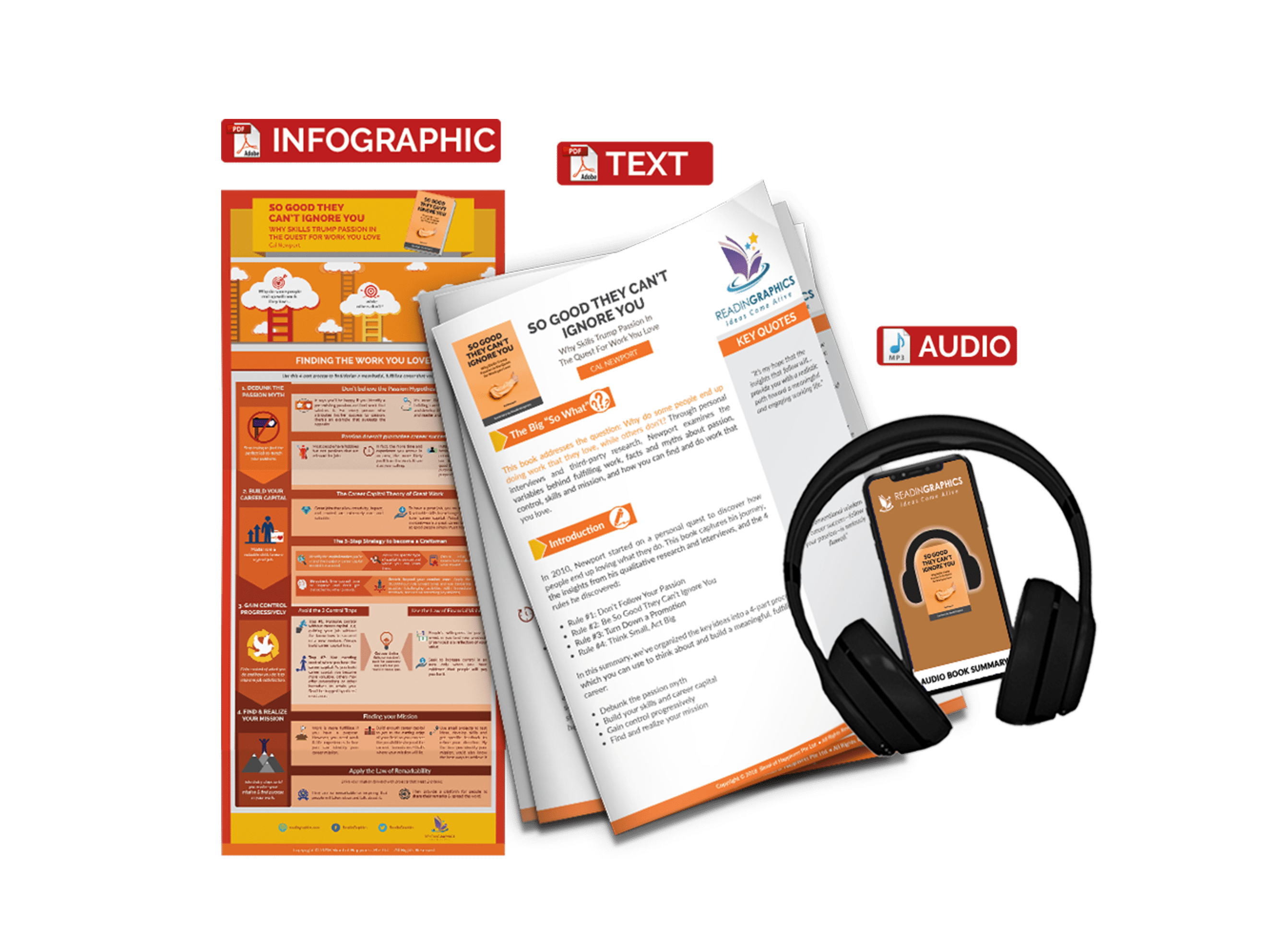 So Good They Cant Ignore You summary - book summary bundle