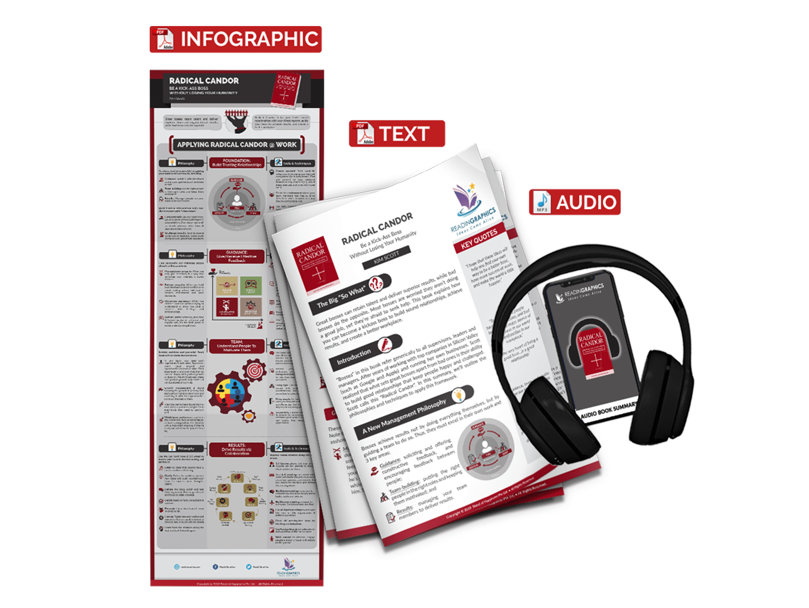 Radical Candor summary - book summary bundle