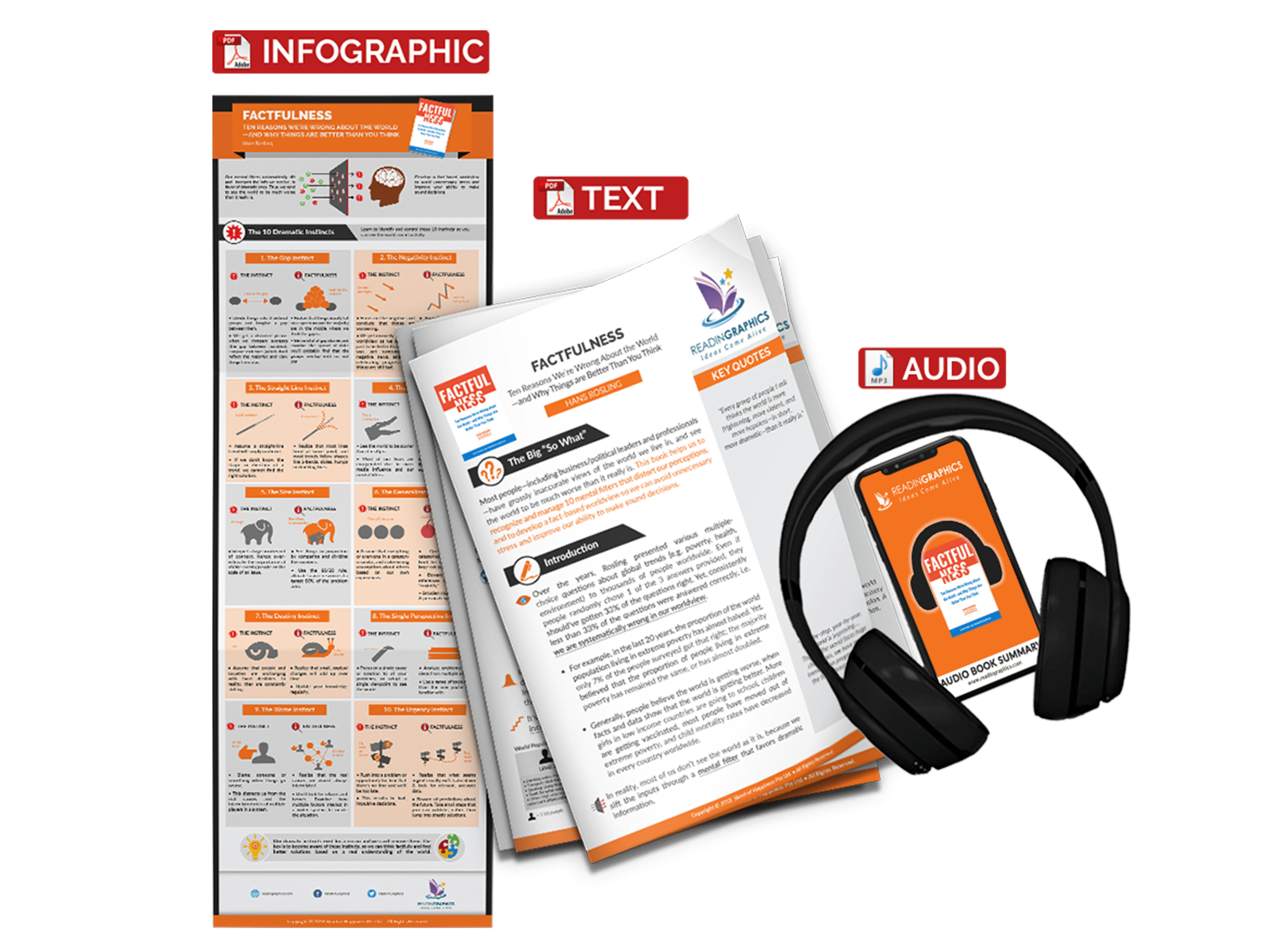 Factfulness summary - book summary bundle