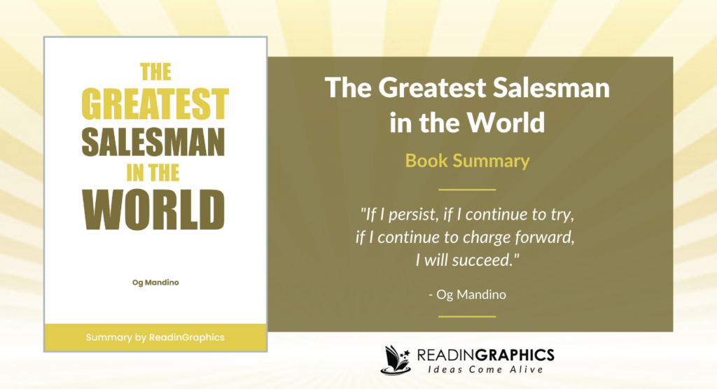 The Greatest Salesman in the World - Book summary