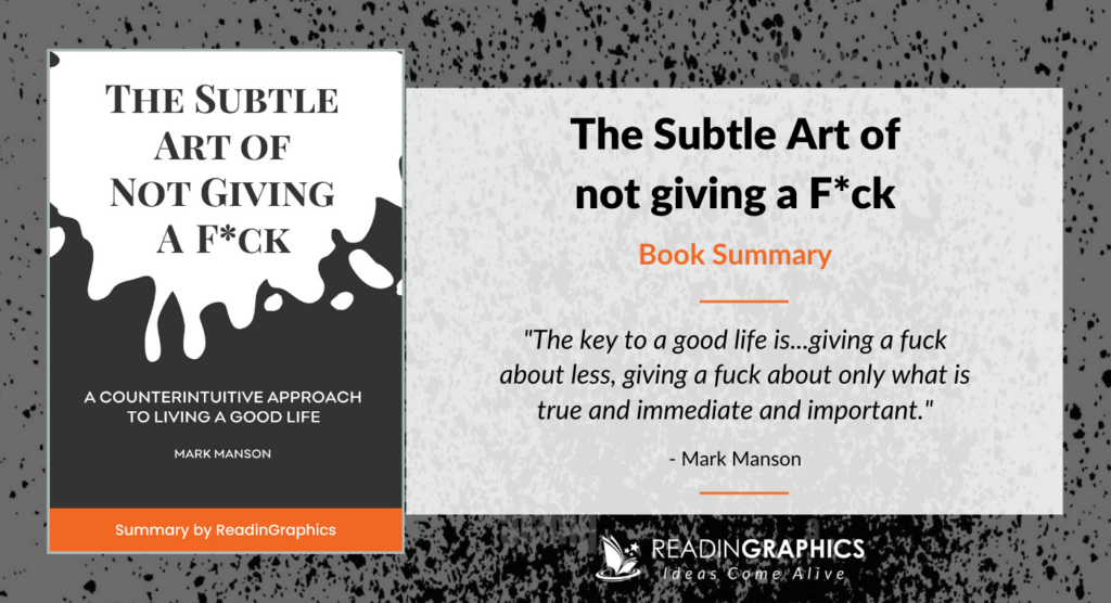 The Subtle Art of Not Giving a Fck - Book summary