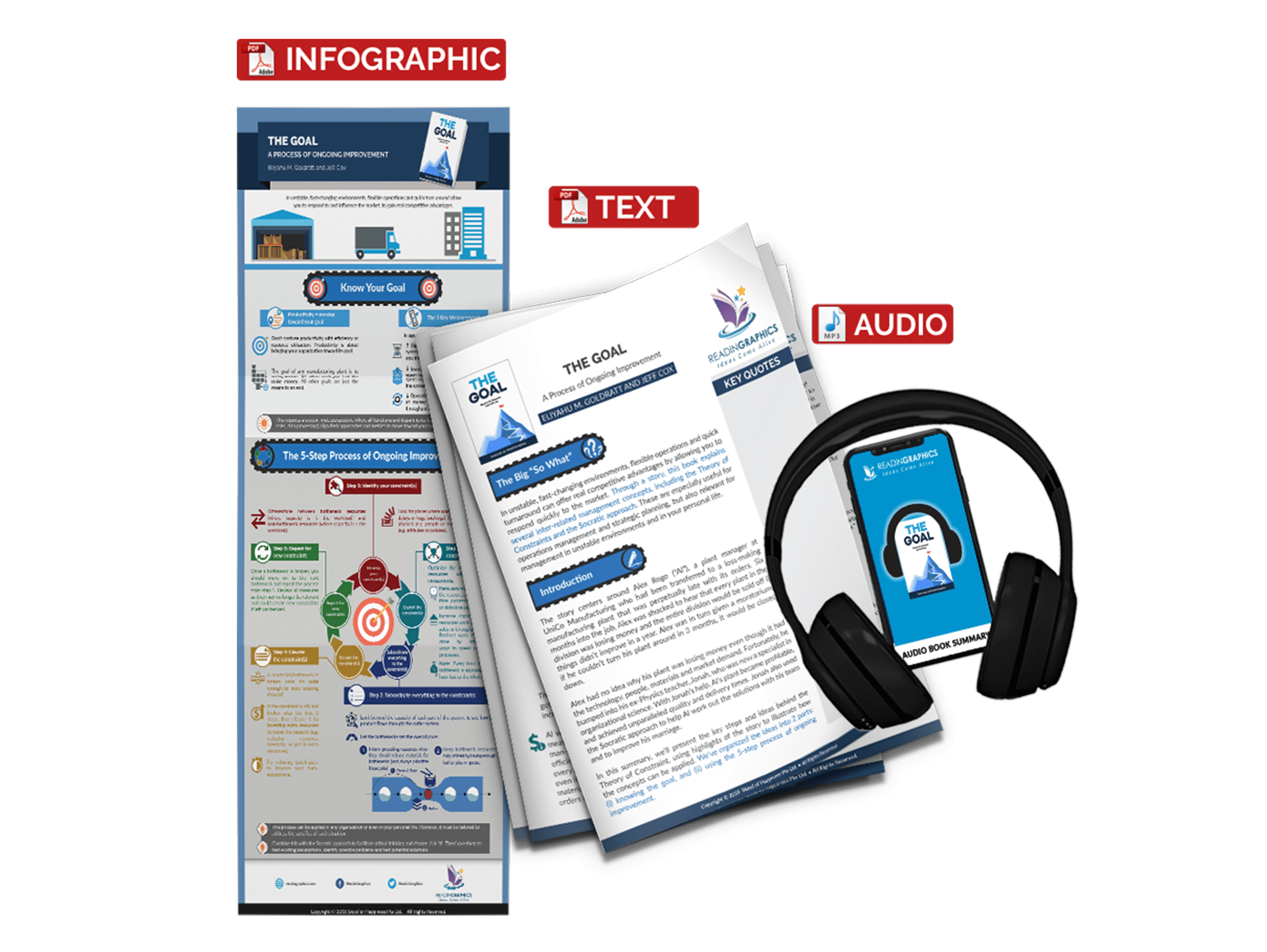 The Goal summary - book summary bundle