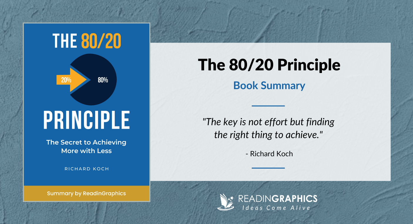 The 8020 Principle - Book summary