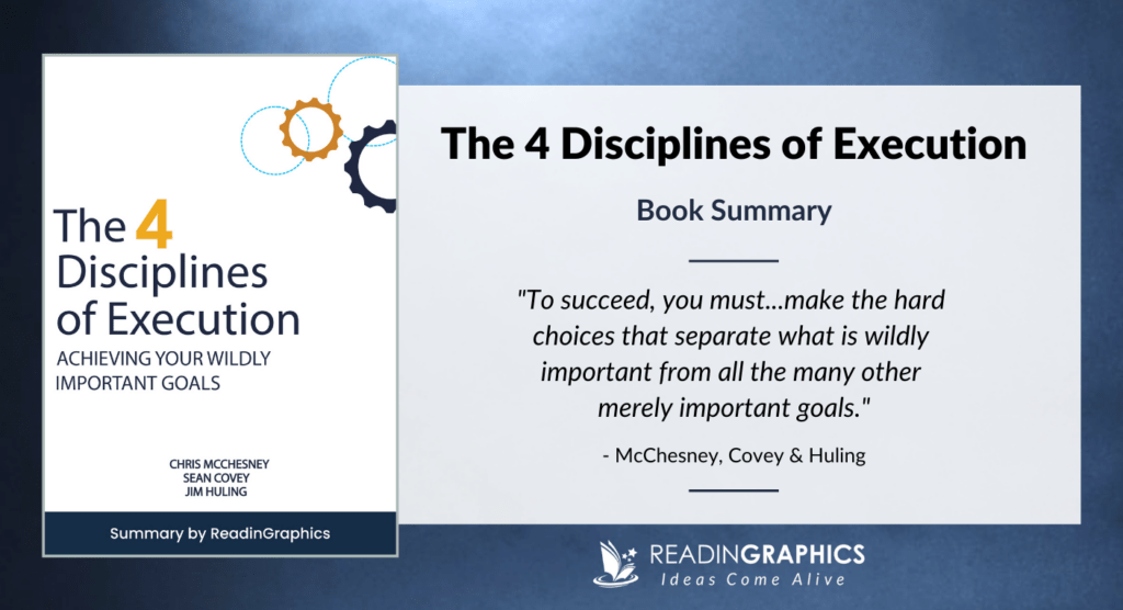 The 4 Disciplines of Execution - Book summary