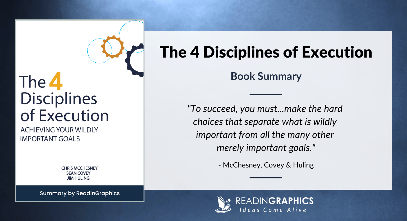 The 4 Disciplines of Execution - Book summary
