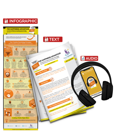 The Happiness Advantage - summary bundle with audio tp