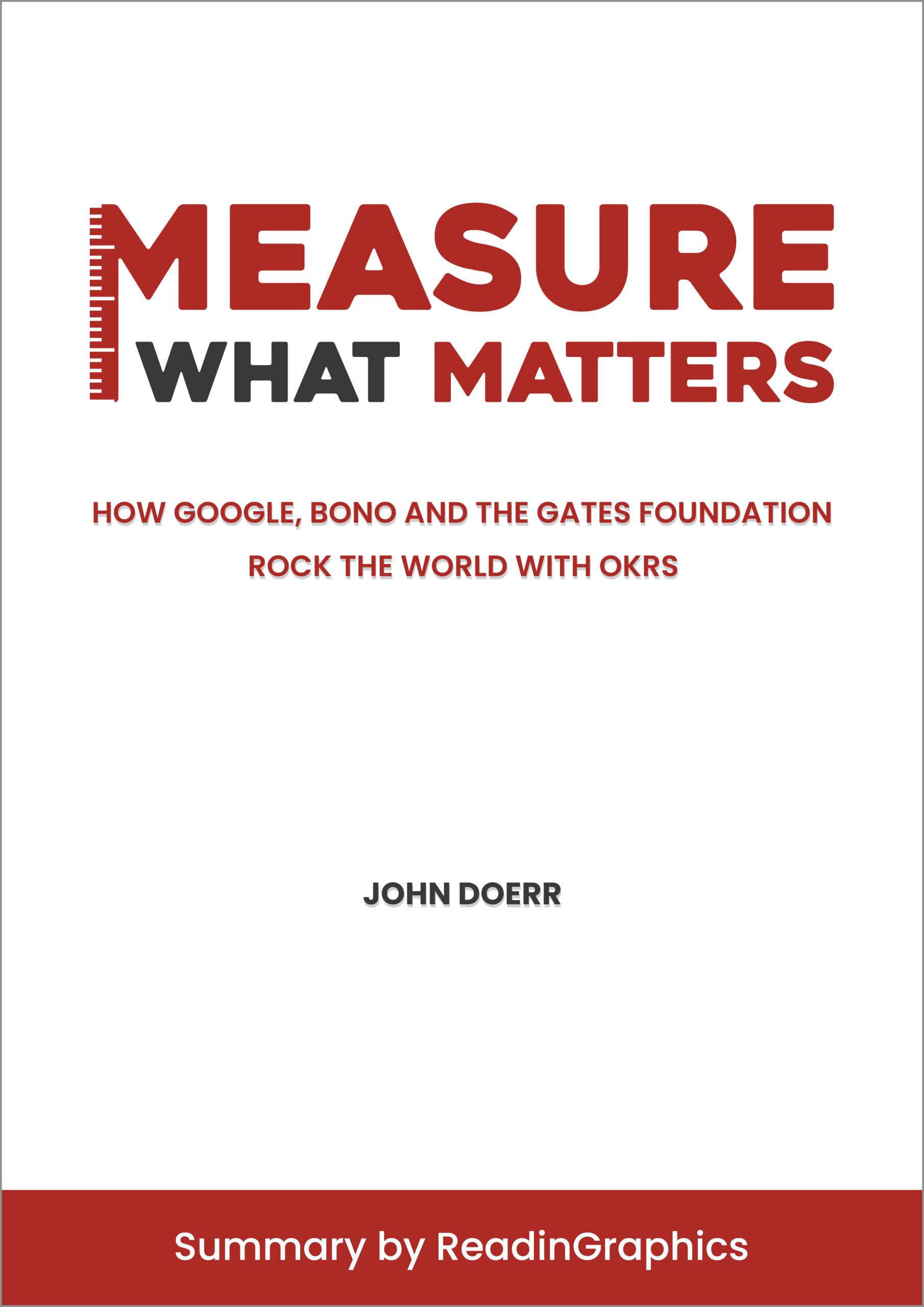 Measure What Matters