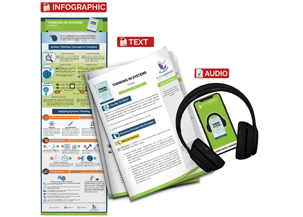 Thinking in Systems summary - Book Summary Bundle