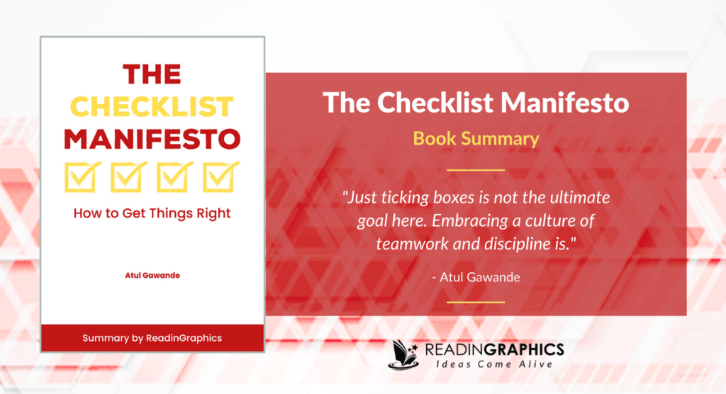 The Checklist Manifesto - Book summary