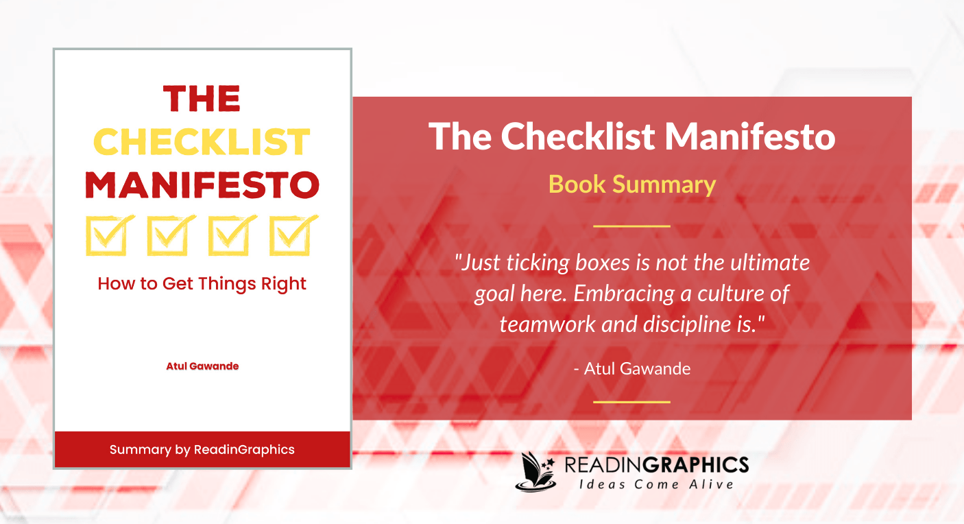 The Checklist Manifesto - Book summary