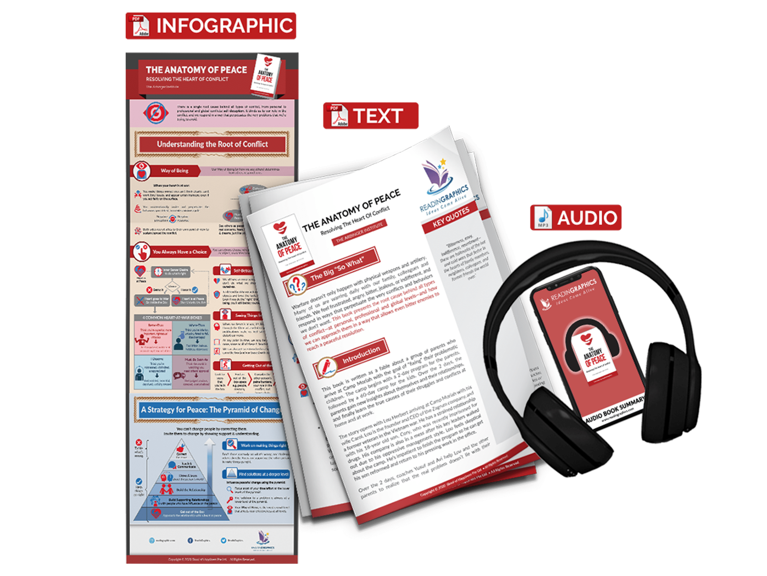 The Anatomy Of Peace summary - book summary bundle