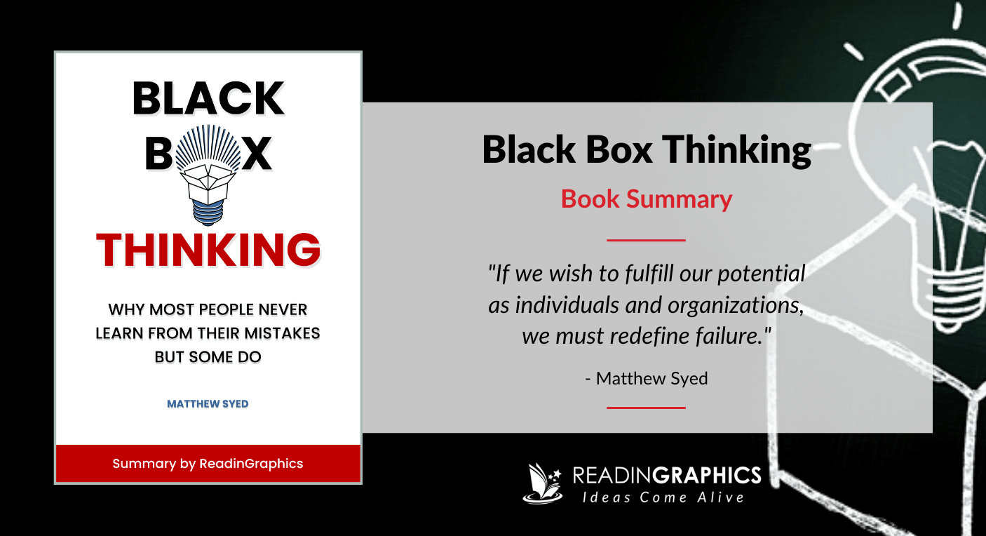 Black Box Thinking - Book summary