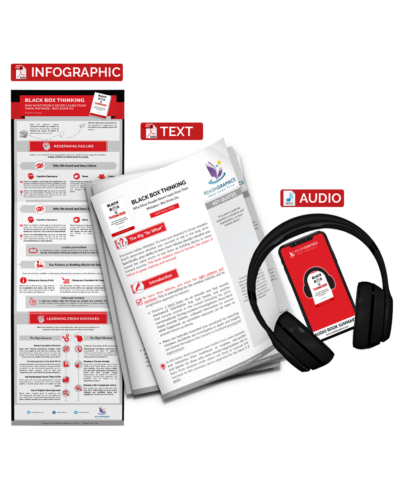 Black Box Thinking - summary bundle with audio tp