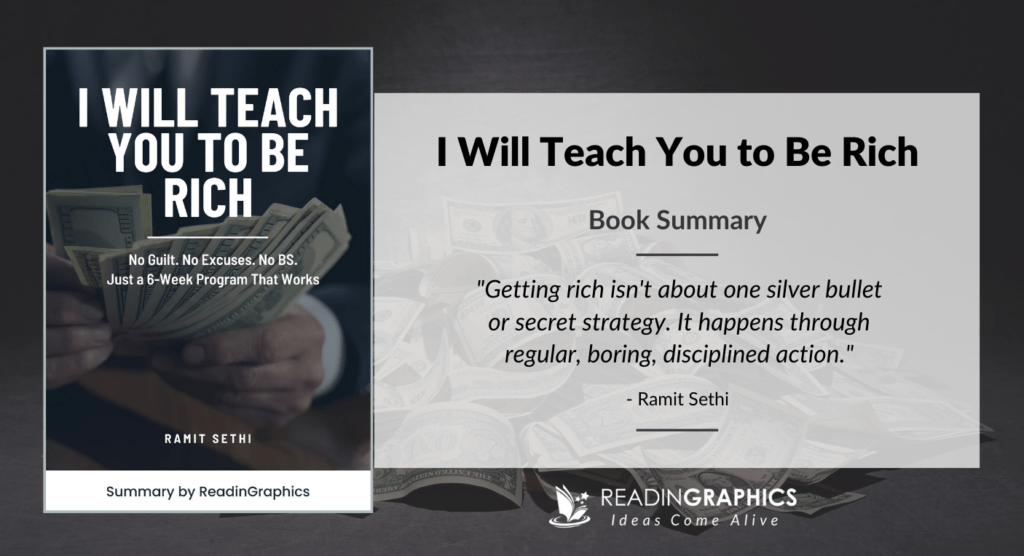 I Will Teach You to Be Rich - Book summary