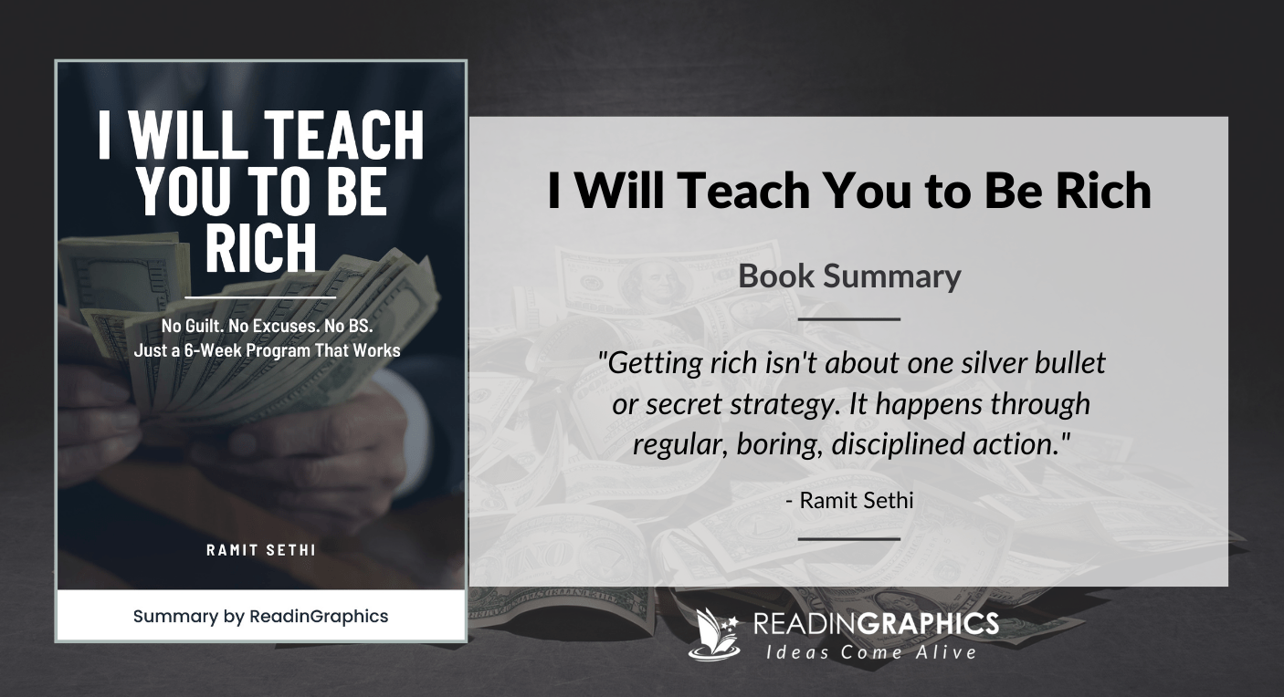 I Will Teach You to Be Rich - Book summary