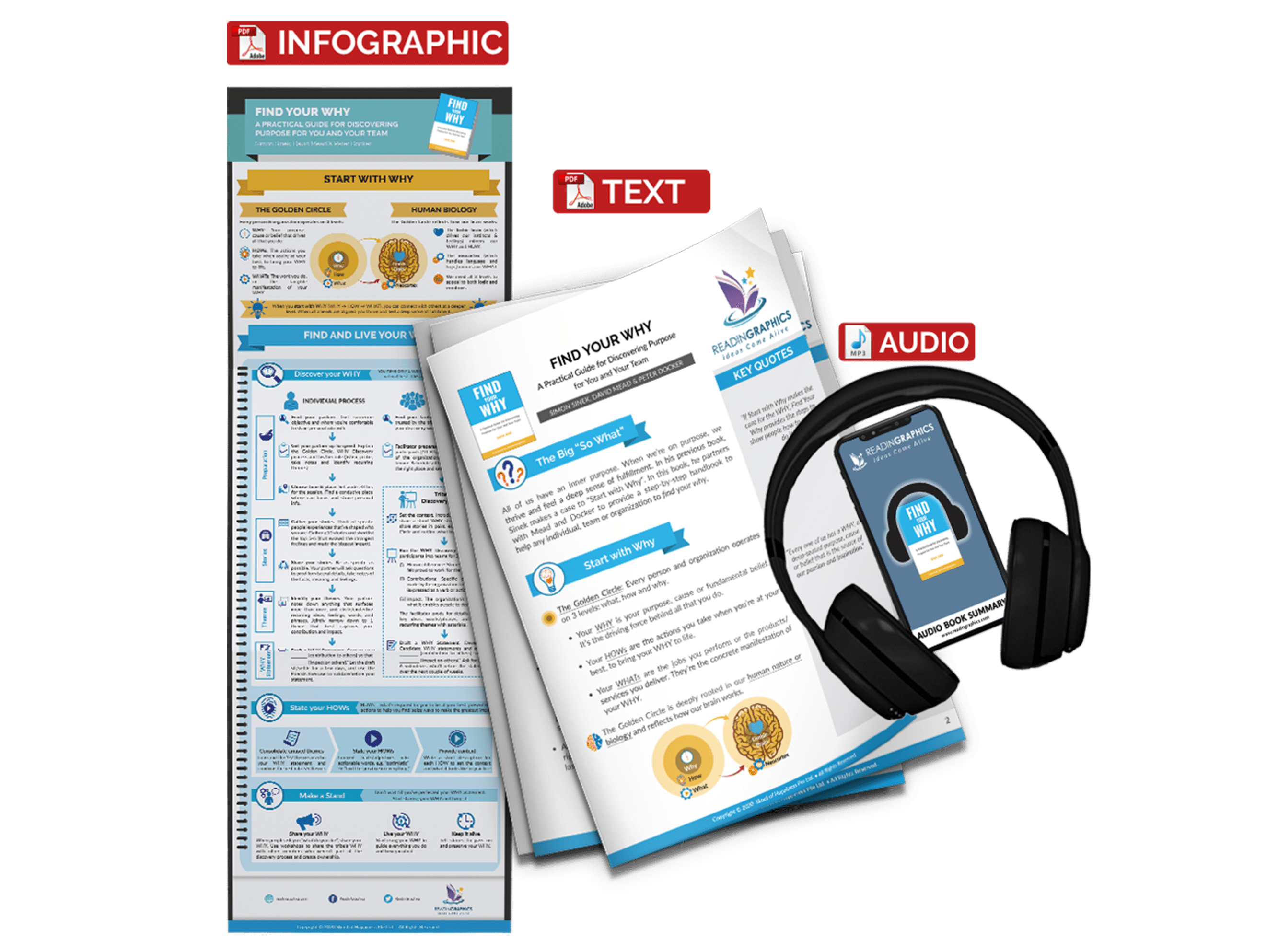 Find Your Why summary - book summary bundle