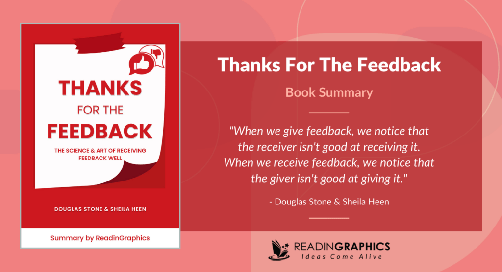 Thanks For The Feedback - Book summary