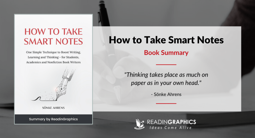 How to Take Smart Notes - Book summary