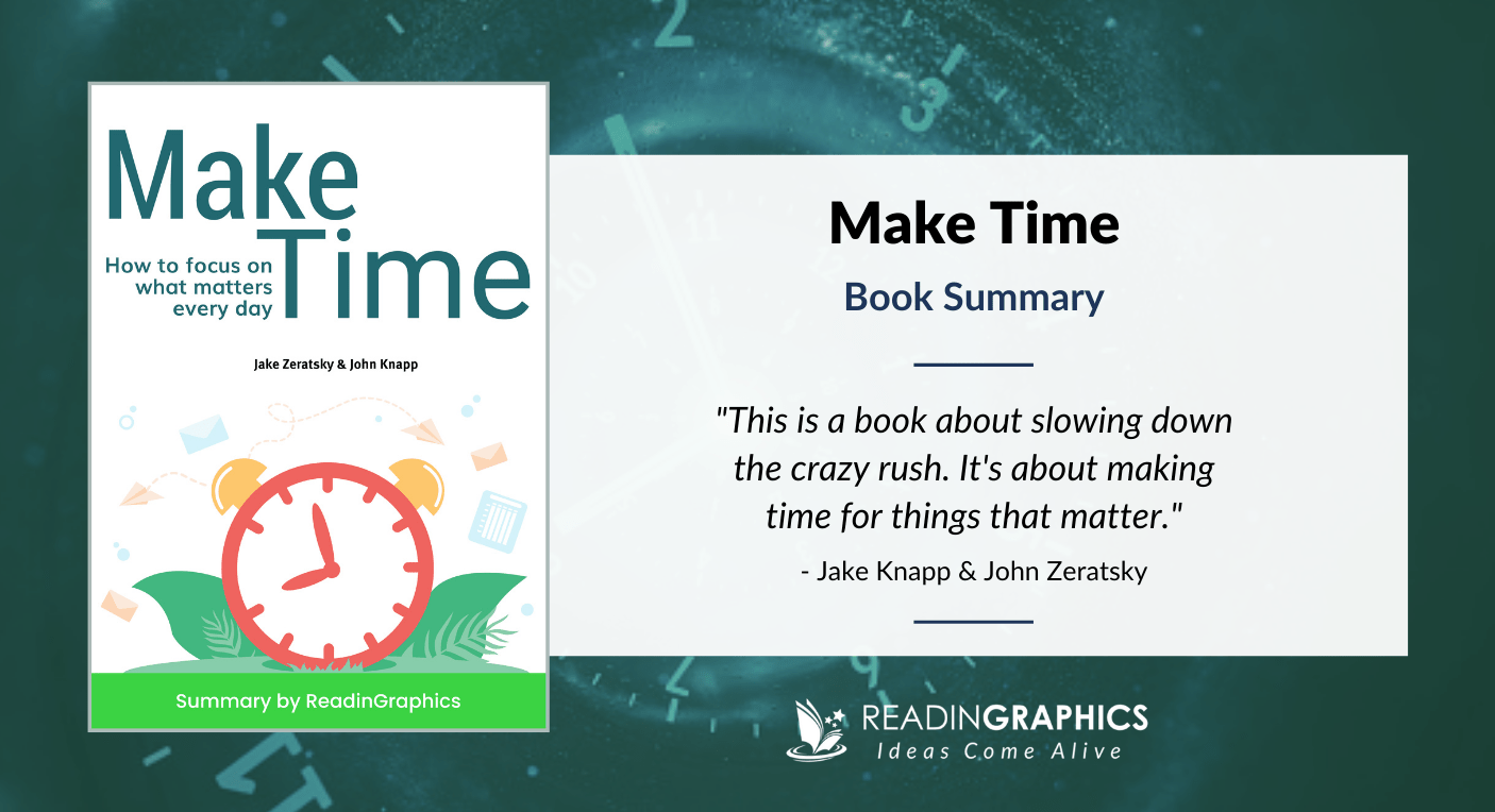 Make Time - Book summary