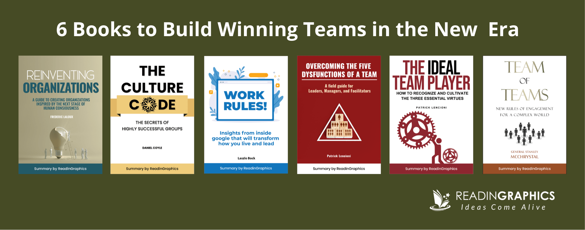 Best Teamwork Books - 6 book recommendations