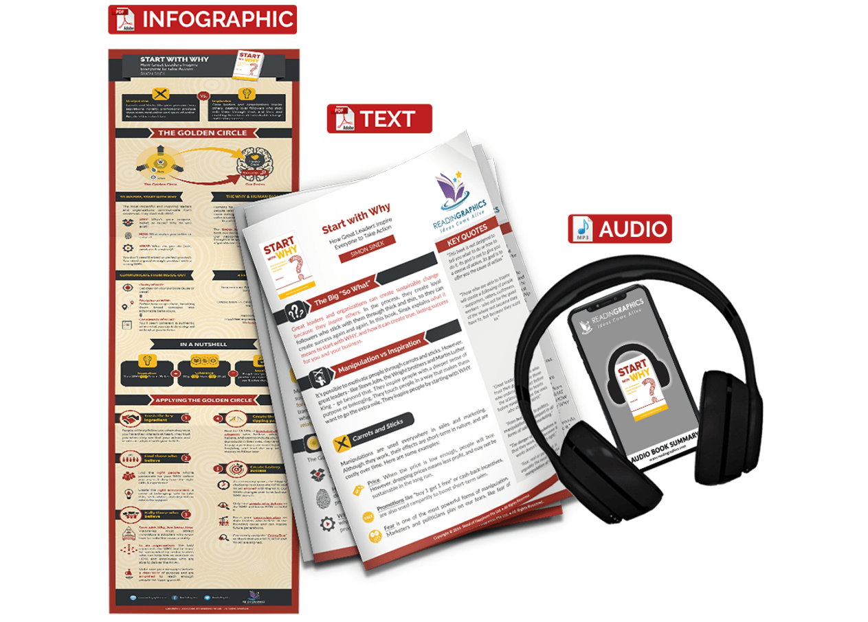 Start with Why summary - book summary bundle