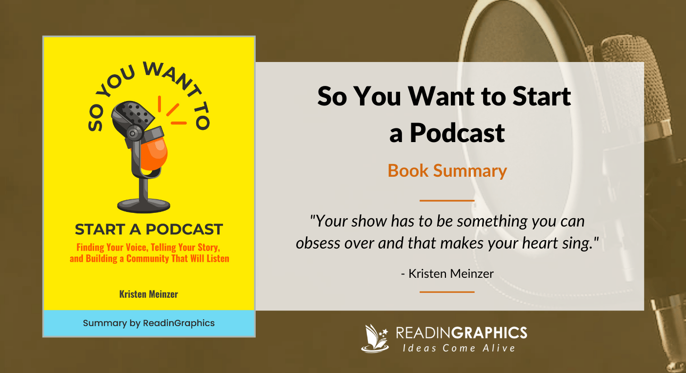 So You Want to Start a Podcast - Book summary