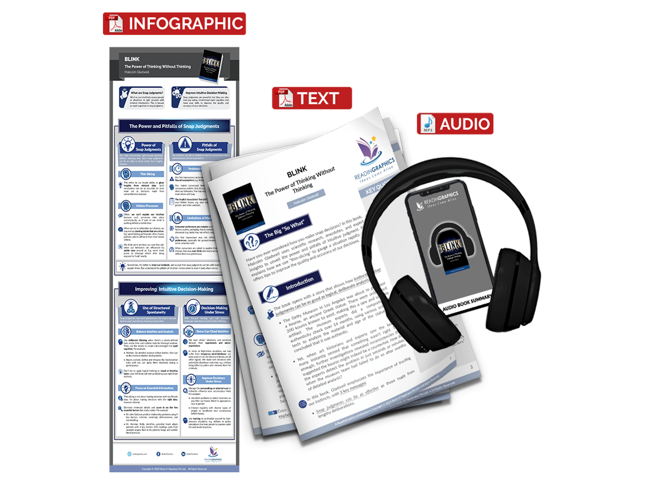 Blink summary - Book Summary Bundle