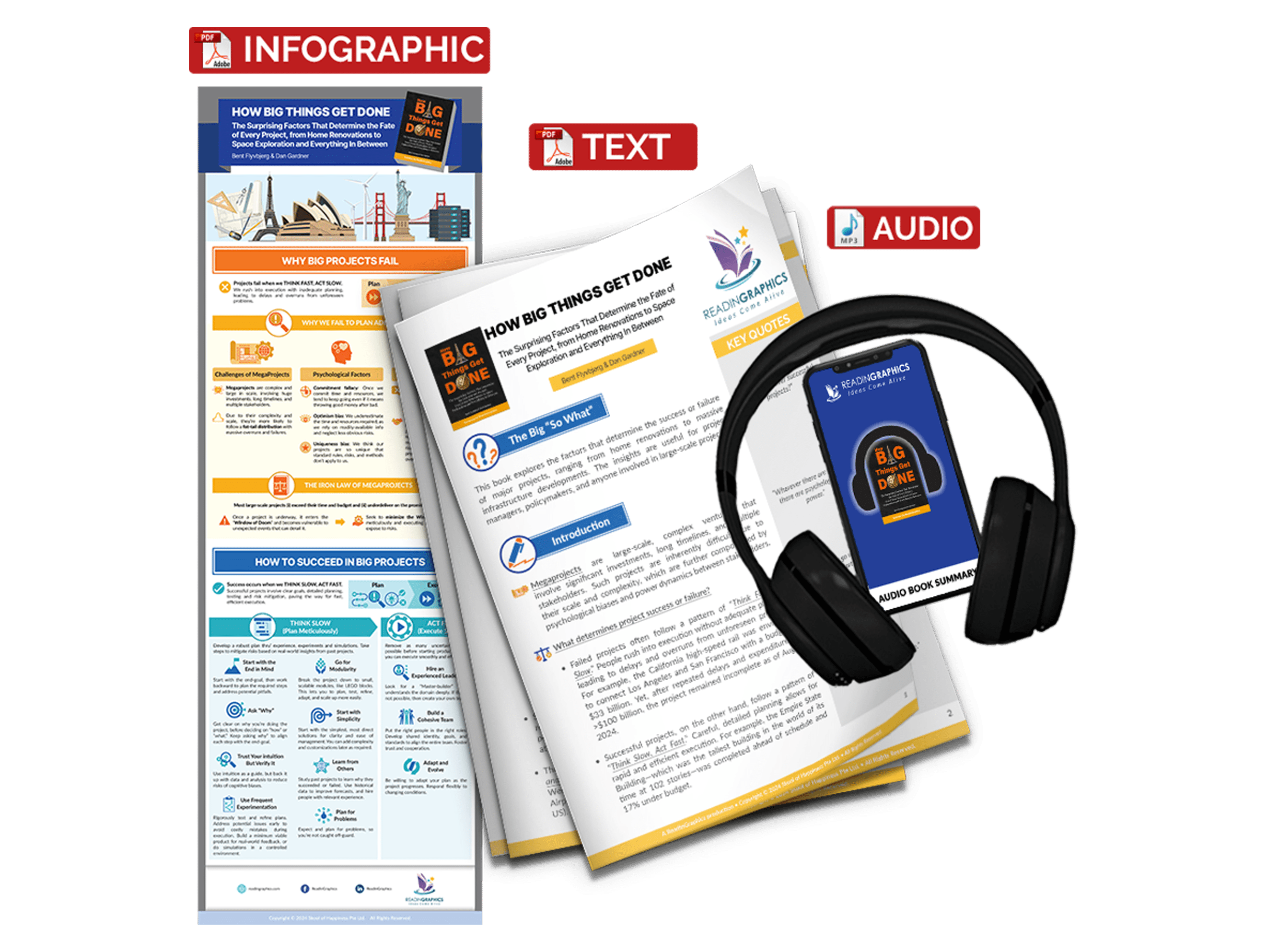 How Big Things Get Done summary - Book Summary Bundle