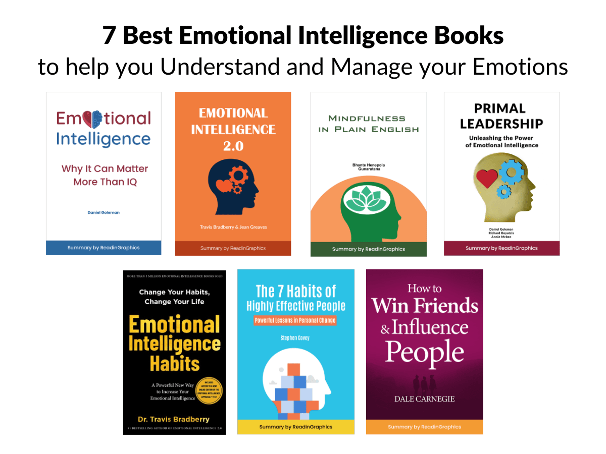 7 Best Emotional Intelligence Books to help you Understand and Manage your Emotions