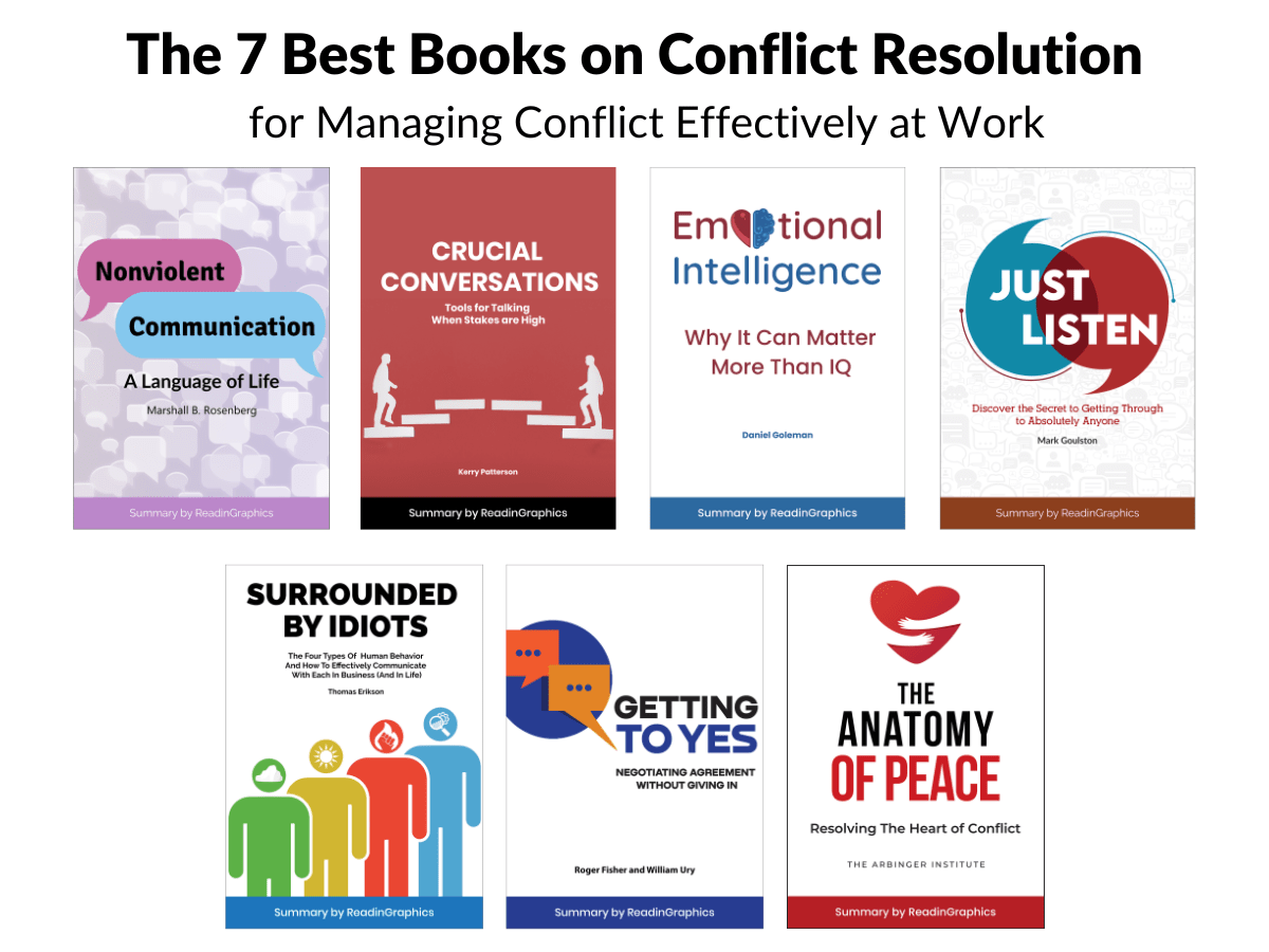What are the 7 best books on conflict resolution to read?