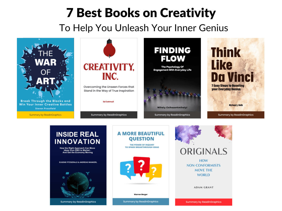 Best books on creativity: which are the 7 top books about creativity you should read?