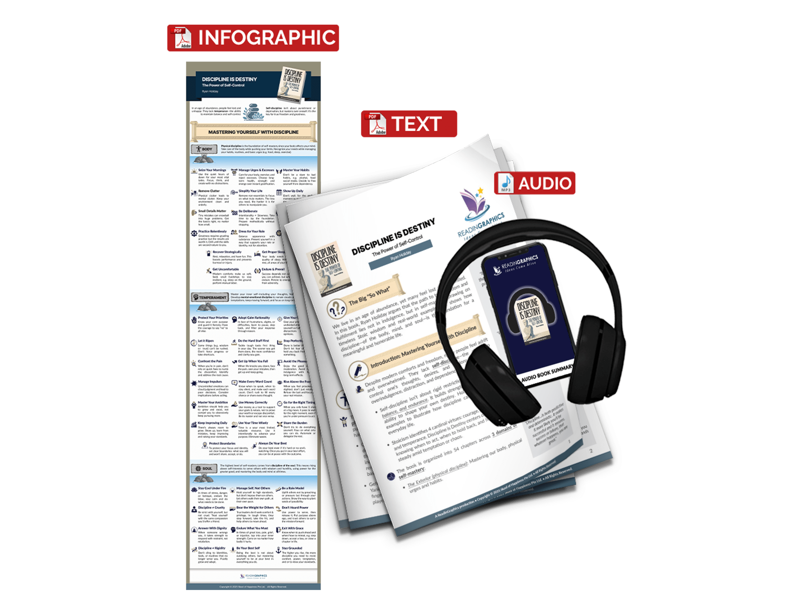 Discipline is Destiny summary - Book Summary Bundle