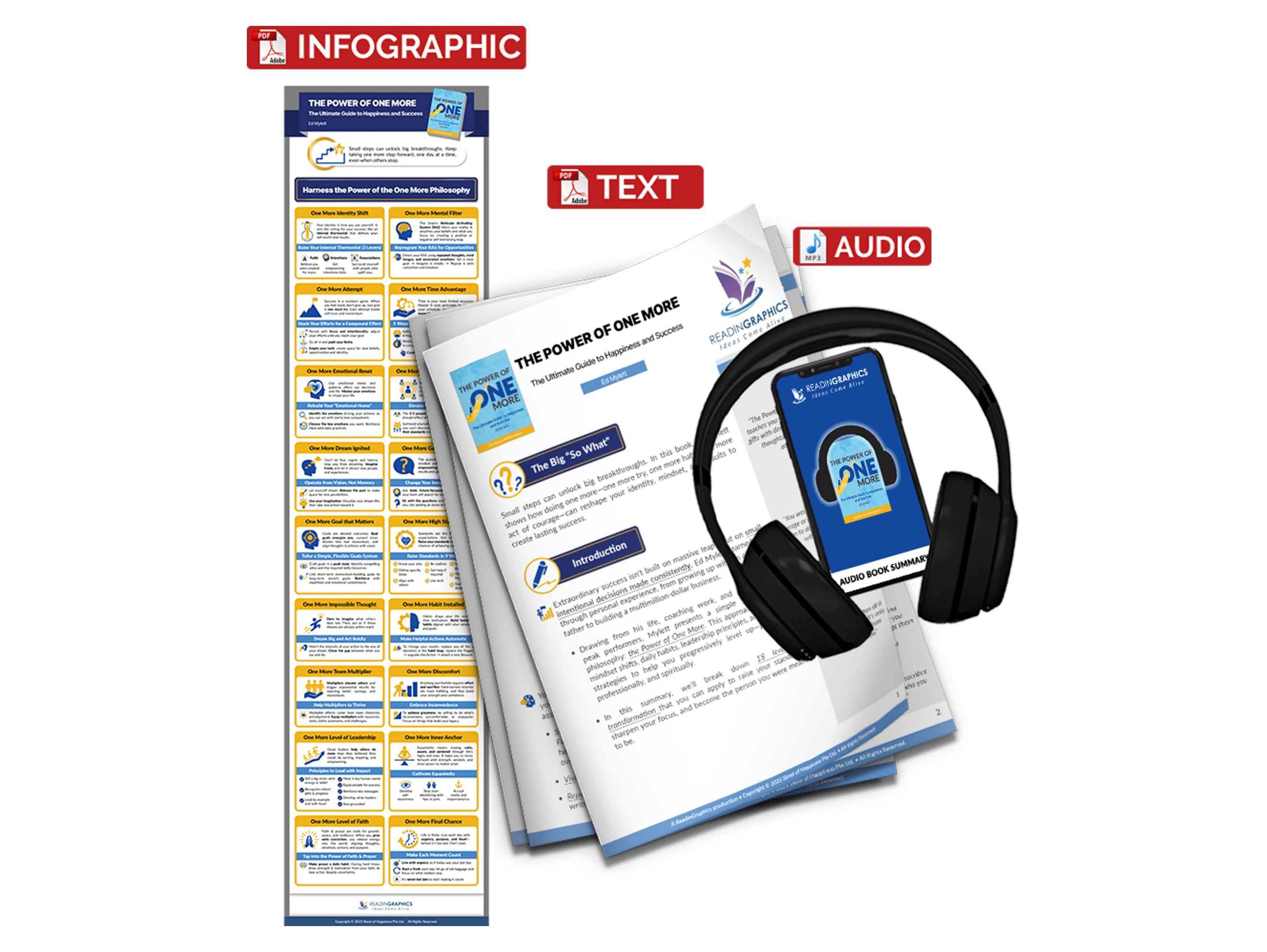 The Power of One more summary - book summary bundle