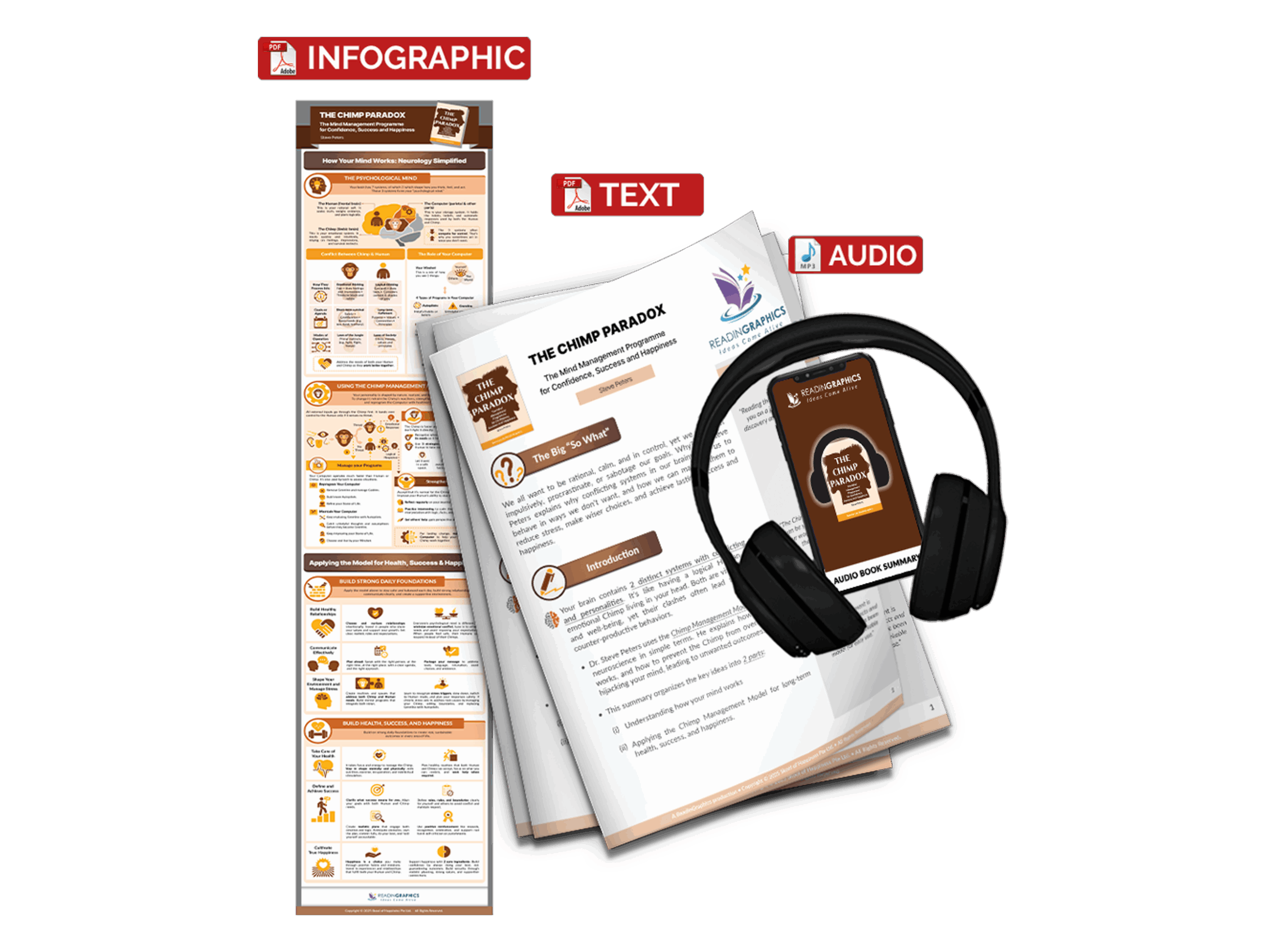 The Chimp Paradox summary - Book Summary Bundle